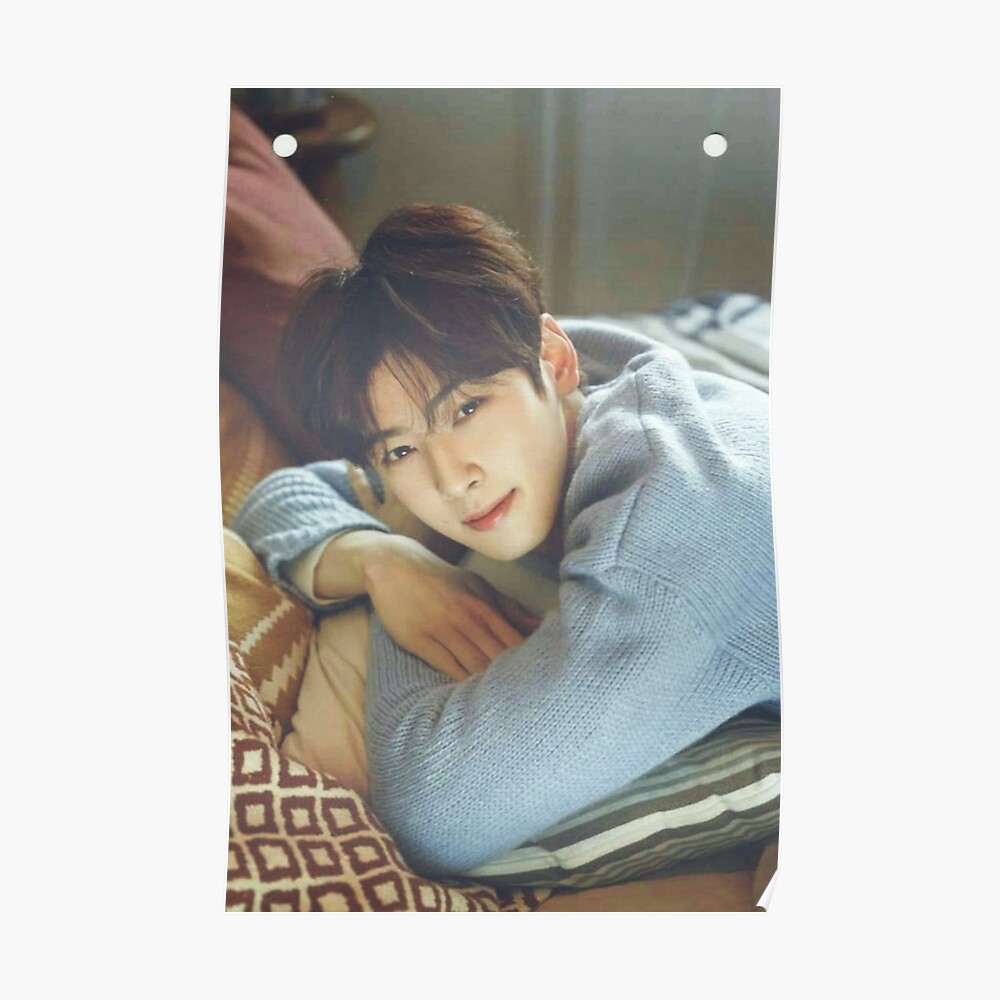 Cha eun woo astro member  Poster for Sale by Divya21