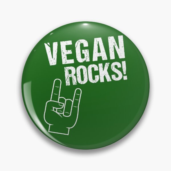 Item preview, Vegan Rocks! Cooles Statement für alle Veganer designed and sold by stearman.