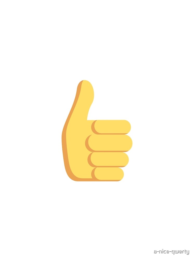 "Emoji Thumbs Up" T-shirt by a-nice-qwerty | Redbubble