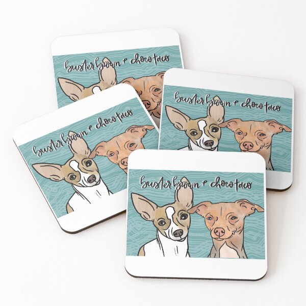 Item preview, Choco & Buster  designed and sold by Lauryn Elder.
