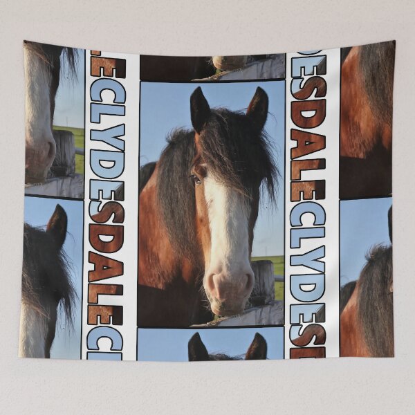 Item preview, Clydesdale Horse Wall Art designed and sold by rgbguy.