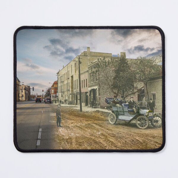Item preview, Mashup St. Charles, IL - Old Car on Dirt Road designed and sold by Shumway  Studio.