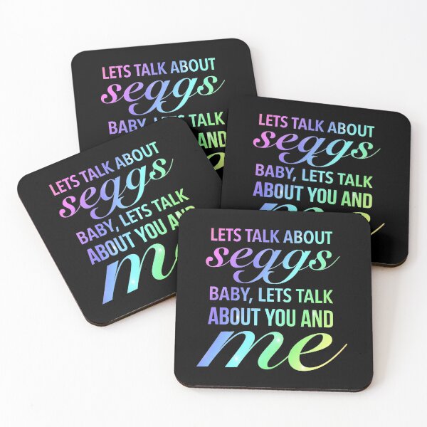 Item preview, Lets Talk About Seggs Baby, Lets Talk About You And Me - Seggs Funny designed and sold by Delandor.