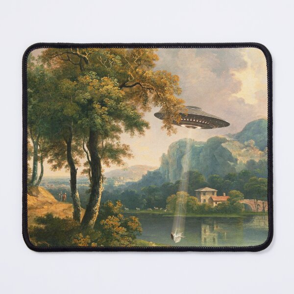 Item preview, Alien Abduction Print designed and sold by SpruceMooseArt.