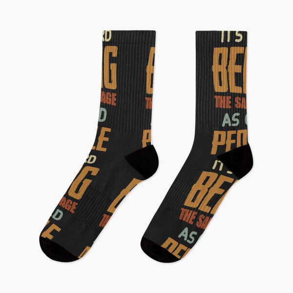 Item preview, It's Weird Being The Same Age As Old People Retro Sarcastic designed and sold by Jake  Knifer.