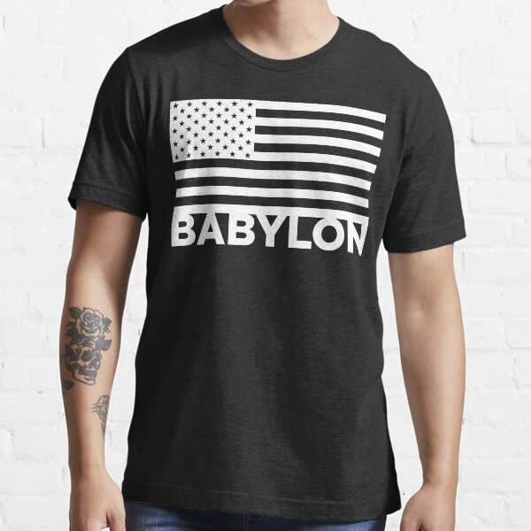 BABYLON FLAG WHT Essential T-Shirt