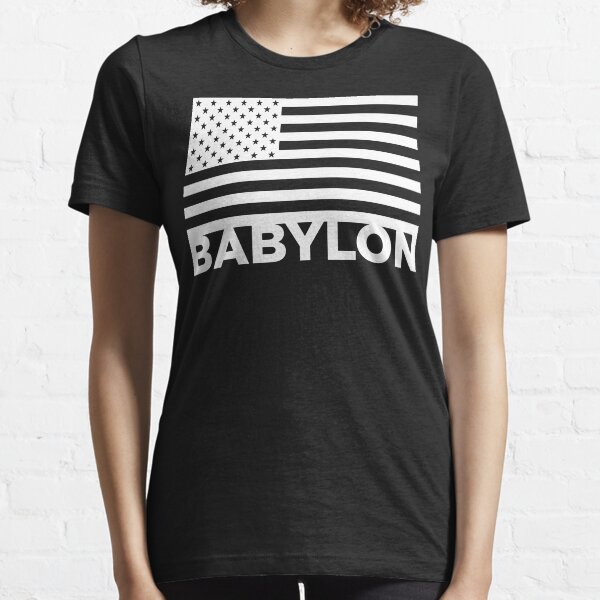 BABYLON FLAG WHT Essential T-Shirt