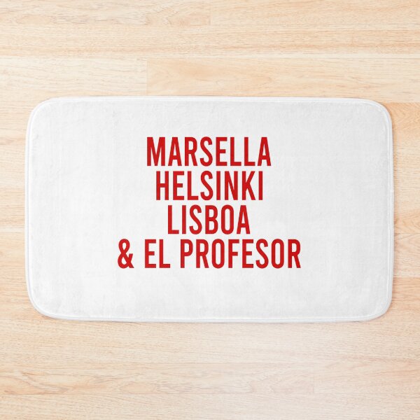 Item preview, Marsella helsinki lisboa and el profesor designed and sold by DuaneGarrett.