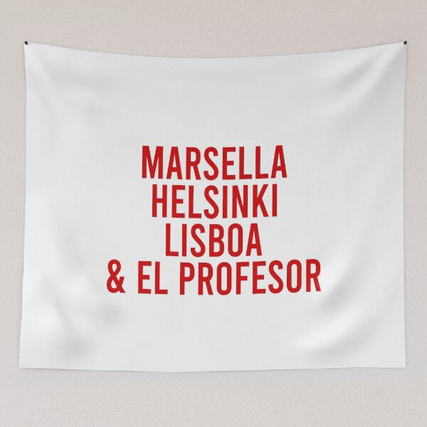 Item preview, Marsella helsinki lisboa and el profesor designed and sold by DuaneGarrett.