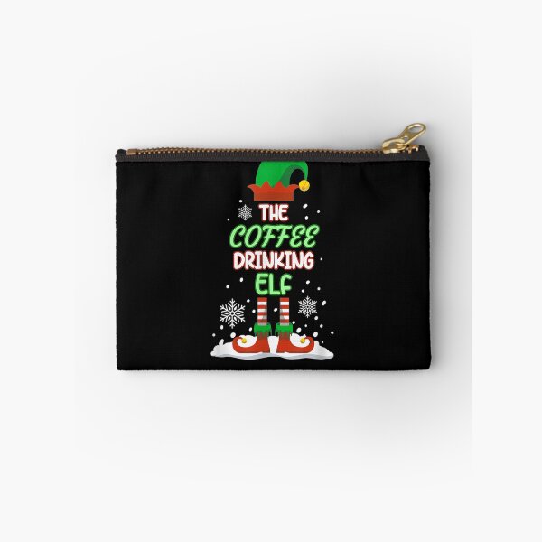 Item preview, the Coffee Drinking Elf  Funny idea gift for nurse student and coffee lovers mornings designed and sold by wi trendshop.