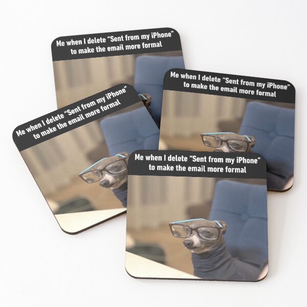 Item preview, Sent from iPhone meme designed and sold by That Store With the Fun Stuff.