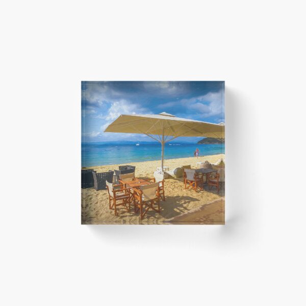 Item preview, Koukounaries Beach designed and sold by Viv Thompson Photography .