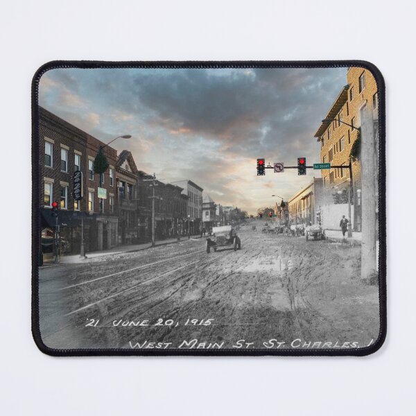 Item preview, Mashup St. Charles, IL - Model T on Main Street designed and sold by Shumway  Studio.