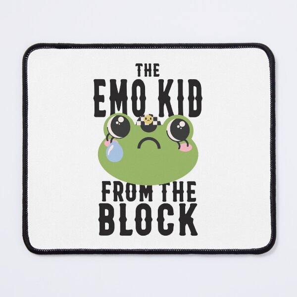Item preview, The Emo Kid From The Block Frog designed and sold by racharanha.