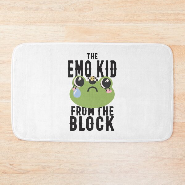 Item preview, The Emo Kid From The Block Frog designed and sold by racharanha.