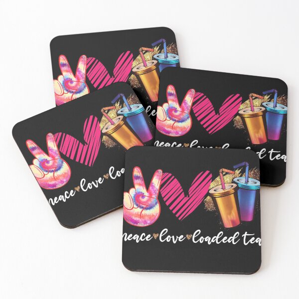 Item preview,  Peace Love Loaded Tea Funny Cold Loaded Ice Tea designed and sold by Eddie SH.
