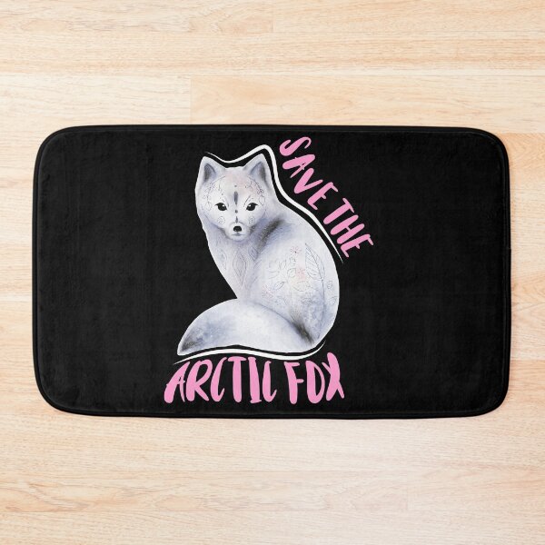 Item preview, Save the Arctic Fox l Animal Activist designed and sold by Sunnyhova.