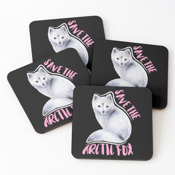 Item preview, Save the Arctic Fox l Animal Activist designed and sold by Sunnyhova.