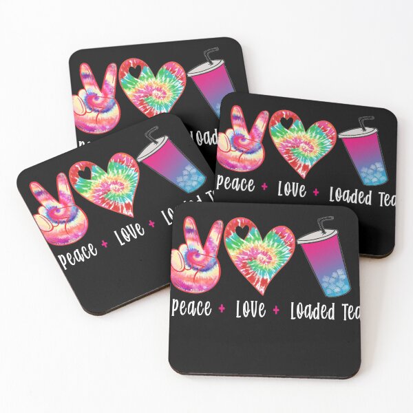 Item preview,  Peace Love Loaded Tea Funny Cold Loaded Ice Tea designed and sold by Eddie SH.