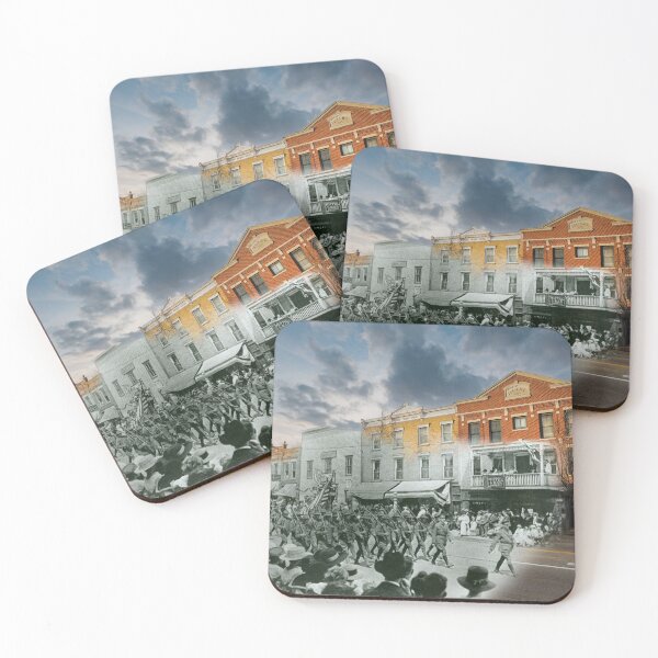 Item preview, Mashup St. Charles, IL - Soldiers March on Main Street designed and sold by Shumway  Studio.