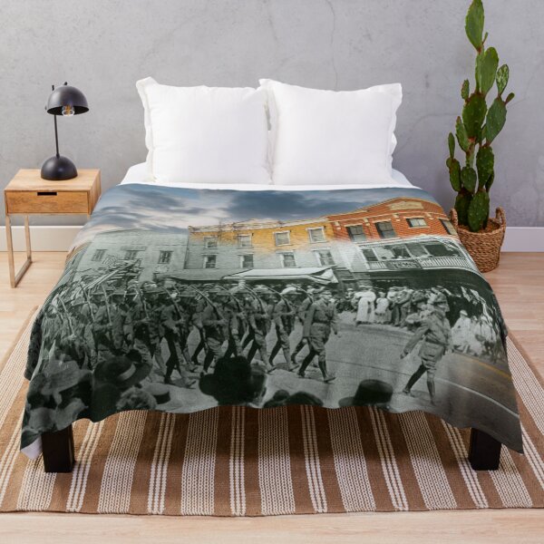 Item preview, Mashup St. Charles, IL - Soldiers March on Main Street designed and sold by Shumway Studio.