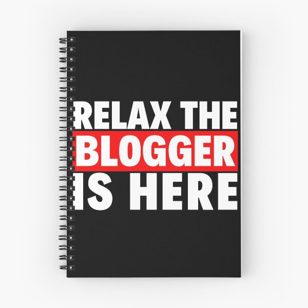 Artikelvorschau, entspann dich, der Blogger ist da entworfen und verkauft von T-shirtgallery.