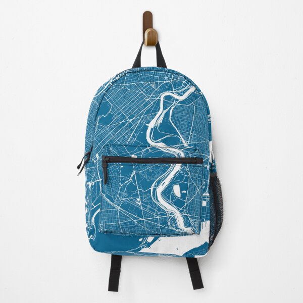 Item preview, Philadelphia, Pennsylvania, City Map - Blue designed and sold by helloadventure.