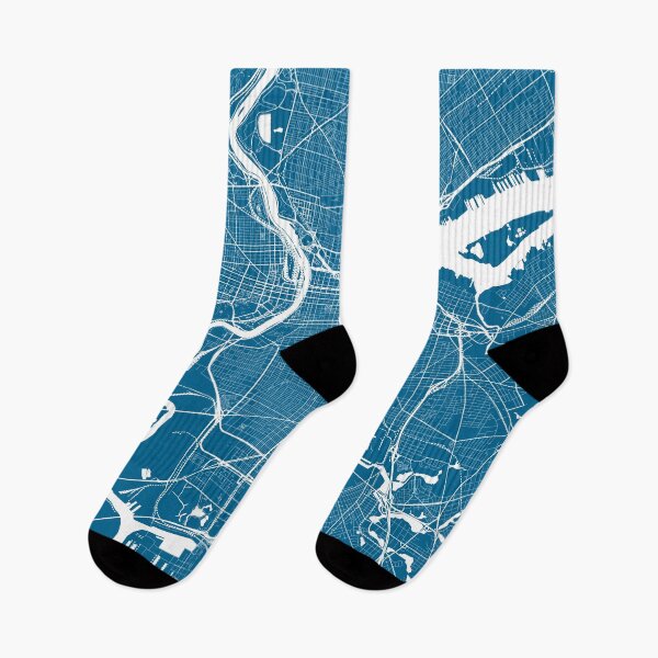 Item preview, Philadelphia, Pennsylvania, City Map - Blue designed and sold by helloadventure.