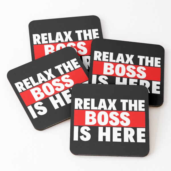 Item preview, relax the boss is here designed and sold by T-shirtgallery.