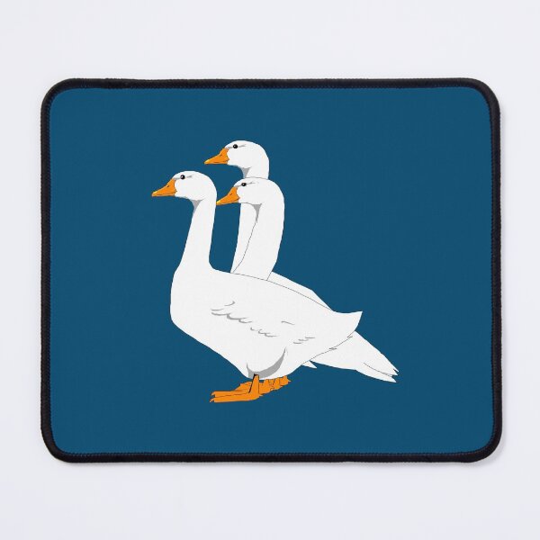 Item preview, Geese goosing around as a group of three designed and sold by DivergentStudio.