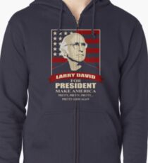 Larry David für den Präsidenten Kapuzenjacke