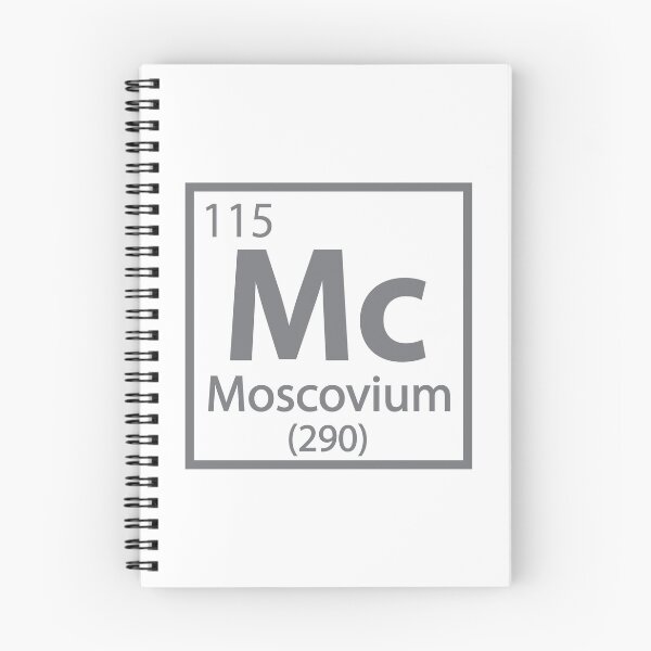 Item preview, Moscovium - Russian Science designed and sold by TravelScientist.