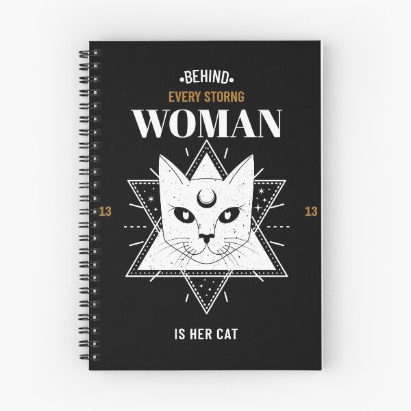 Item preview, behind every strong woman is her cat designed and sold by reka88.