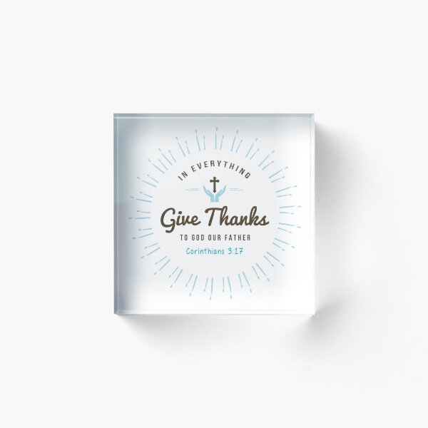 Item preview, En todo, dale gracias Emblema de las Escrituras designed and sold by Trusting4Peace.