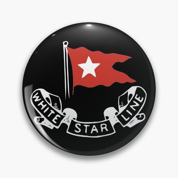 Item preview, White Star Line - White/Red Logo - RMS Titanic designed and sold by EnA-Rock.