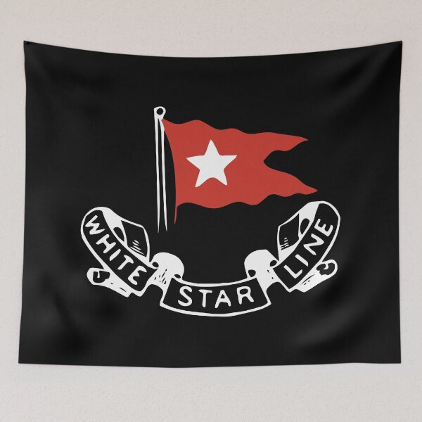 Item preview, White Star Line - White/Red Logo - RMS Titanic designed and sold by EnA-Rock.