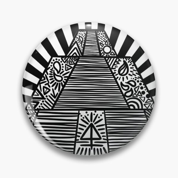 Item preview, Doodle pyramid designed and sold by chaosvera.