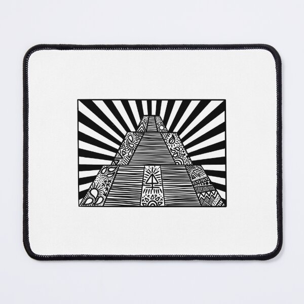Item preview, Doodle pyramid designed and sold by chaosvera.