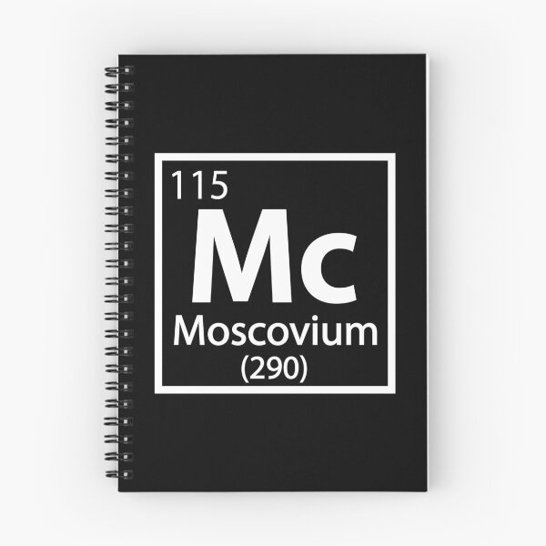 Item preview, Moscovium - Russian Science designed and sold by TravelScientist.