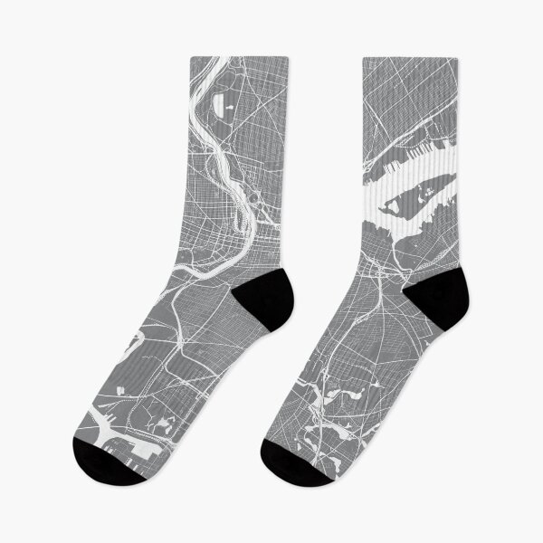 Item preview, Philadelphia, Pennsylvania, City Map - Grey designed and sold by helloadventure.