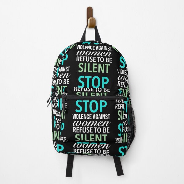 Item preview, Stop Violence Against Women Refuse To Be Silent - Domestic Violence Survivors designed and sold by Delandor.