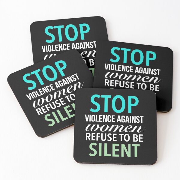 Item preview, Stop Violence Against Women Refuse To Be Silent - Domestic Violence Survivors designed and sold by Delandor.