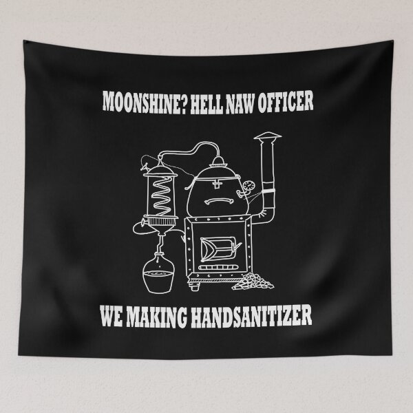 Item preview, Moonshine- Making Handsanitizer designed and sold by PaulPolygonart.