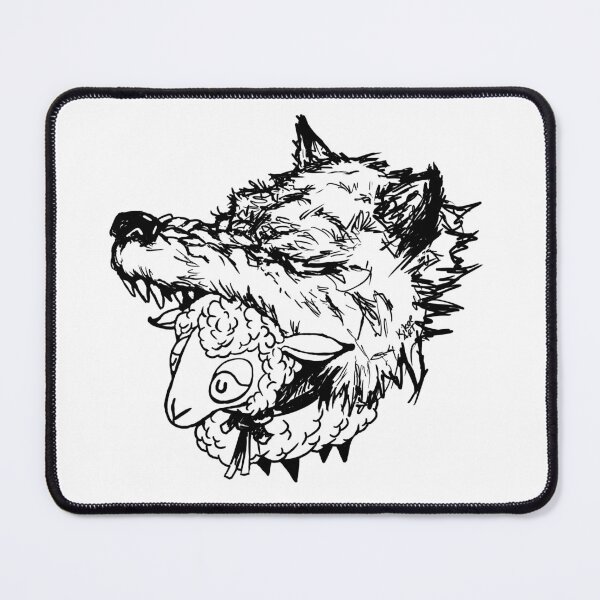 Item preview, Sheep in Wolf's Clothing - Reverse of the Classic Idiom  designed and sold by kikoeart.