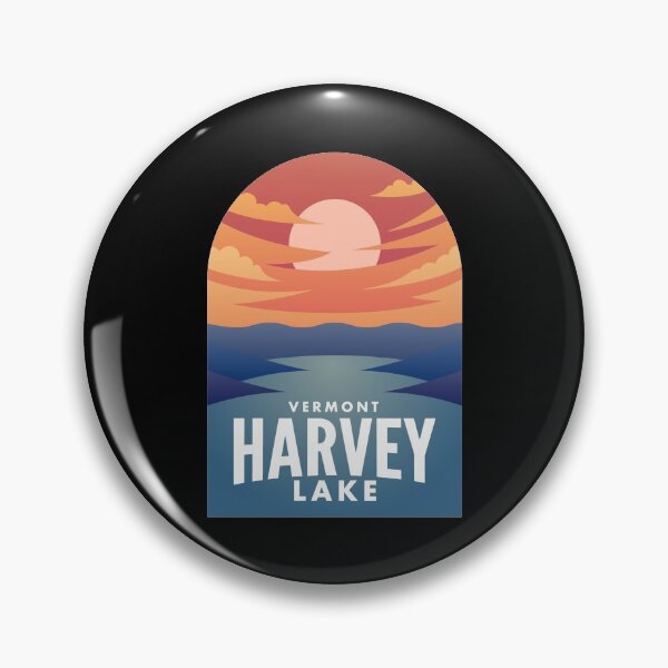 Artikelvorschau, Harvey Lake VT Retro Sunset entworfen und verkauft von HalpinDesign.