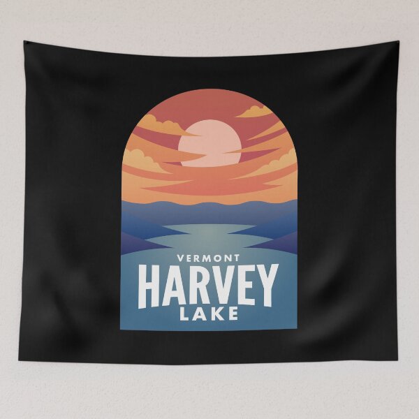 Item preview, Harvey Lake VT Retro Sunset designed and sold by HalpinDesign.