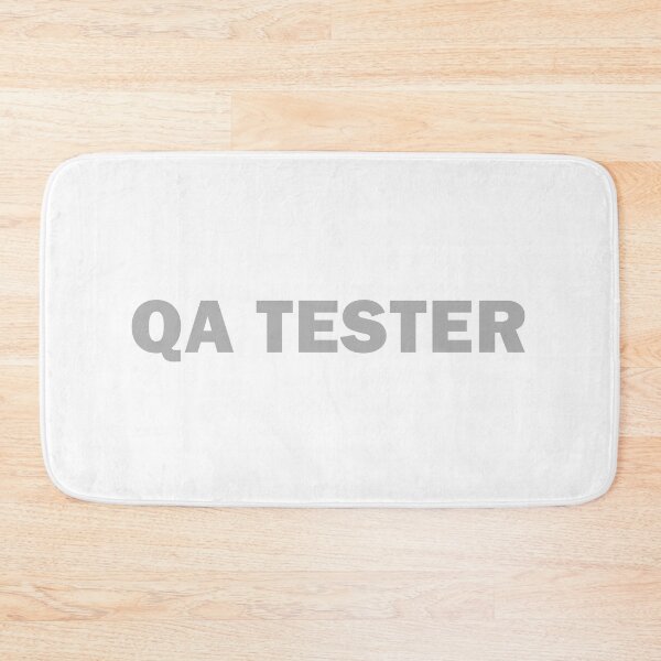 Item preview, qa tester designed and sold by AsKartongs.