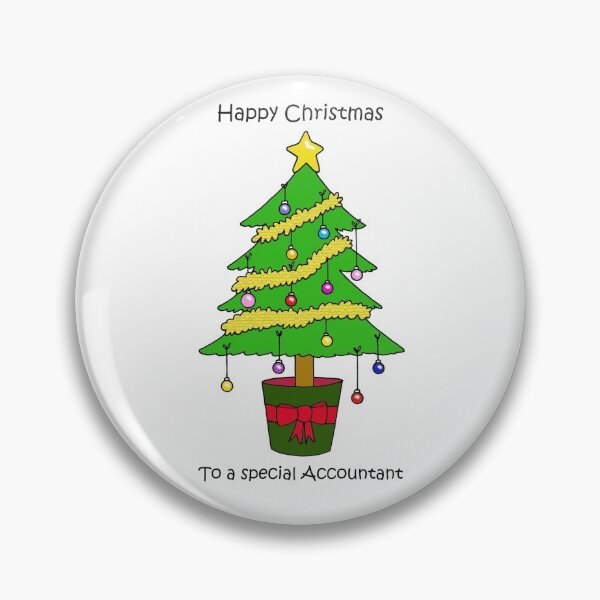 Item preview, Happy Christmas to Accountant Decorated Tree designed and sold by KateTaylor.