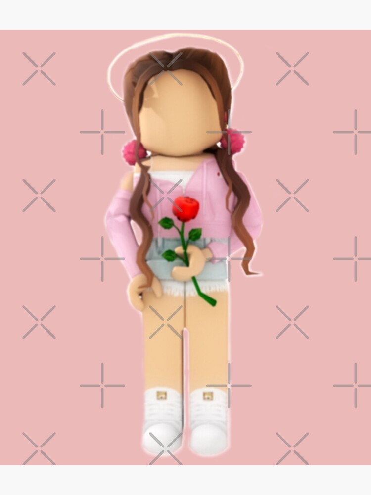 Aesthetic Roblox Girl Poster By Sarandiosameera Redbubble 8592