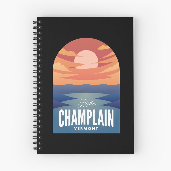 Artikelvorschau, Lake Champlain VT Retro Sunset entworfen und verkauft von HalpinDesign.